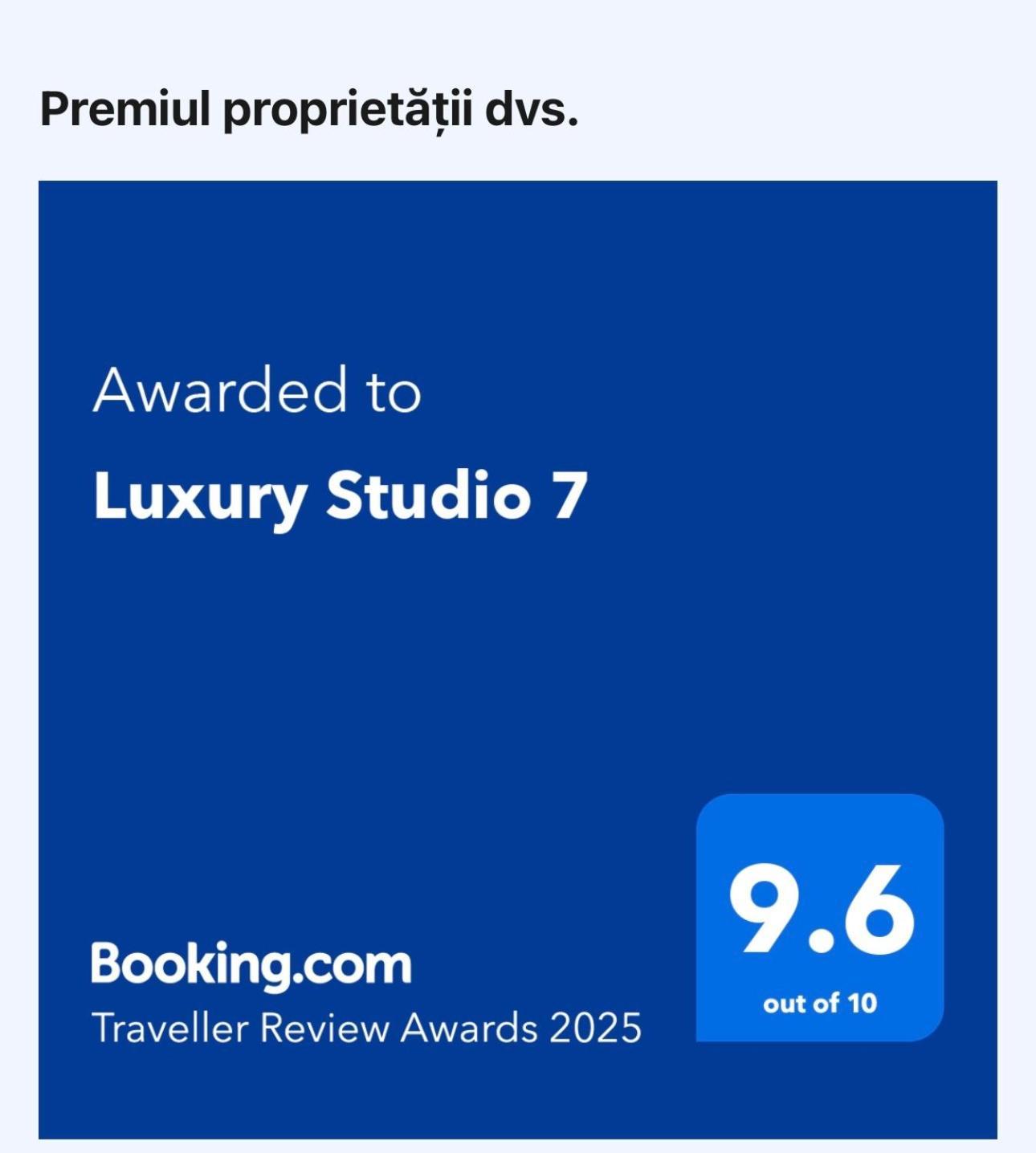 Luxury Studio 7 Rosu Экстерьер фото